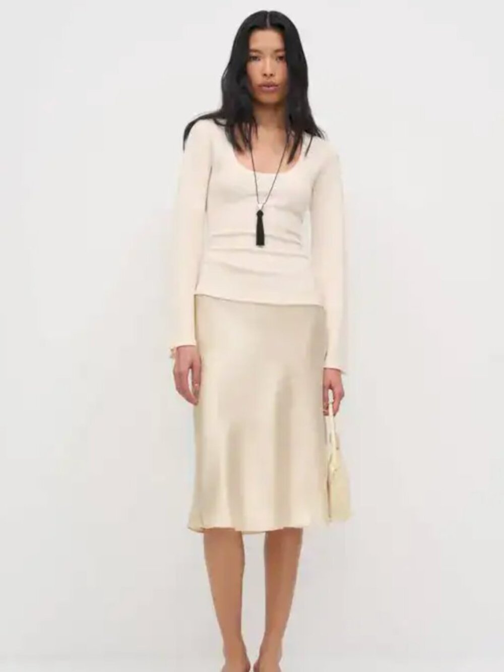 Reformation Ericka Knit Top Ivory - Size XS. NEVER WORN WITH ORIGINAL TAGS.